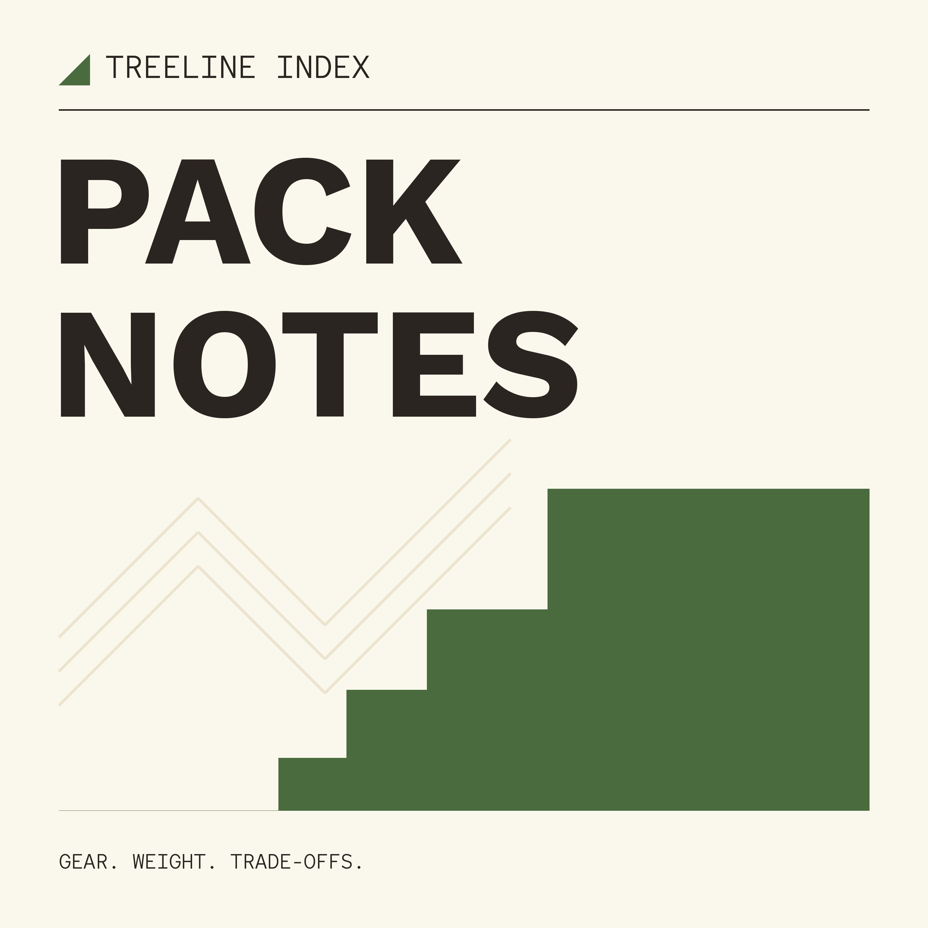 Treeline Index — Pack Notes podcast cover